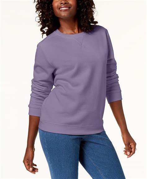 macy's women's clearance sweatshirts